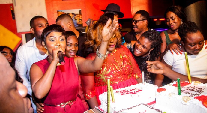 PHOTOS: ACTRESS ROSELYN NGISSAH HOLDS STAR-STUDDED BIRTHDAY PARTY
